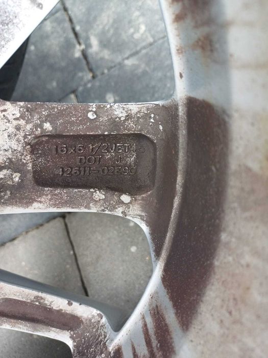 Komplet felg aluminiowych Toyota Auris II 13/18 16 cali