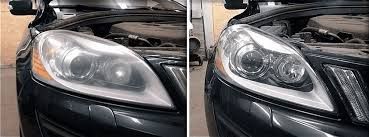 Поліровка, лакіровка вигорівших фар