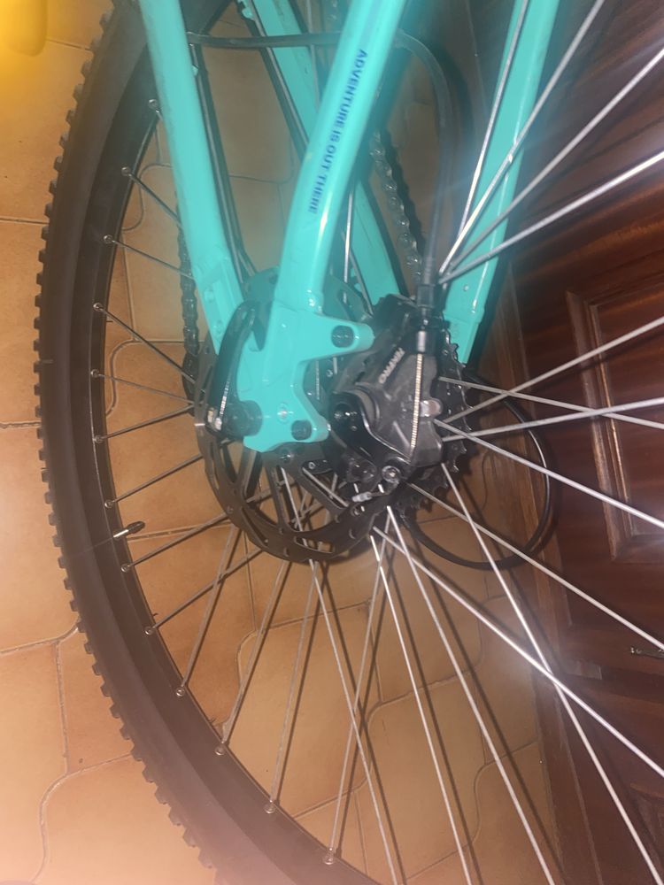 Bicicleta recem comprada nova ….