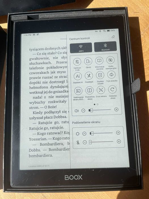 Onyx Boox Air Nova C - eink tablet czytnik ebooków android