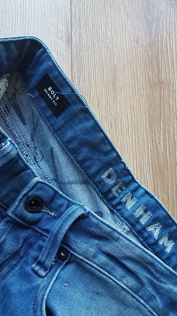 Denham Black Label Bolt Blfbb jeansy męskie dżinsy spodnie W29 skinny