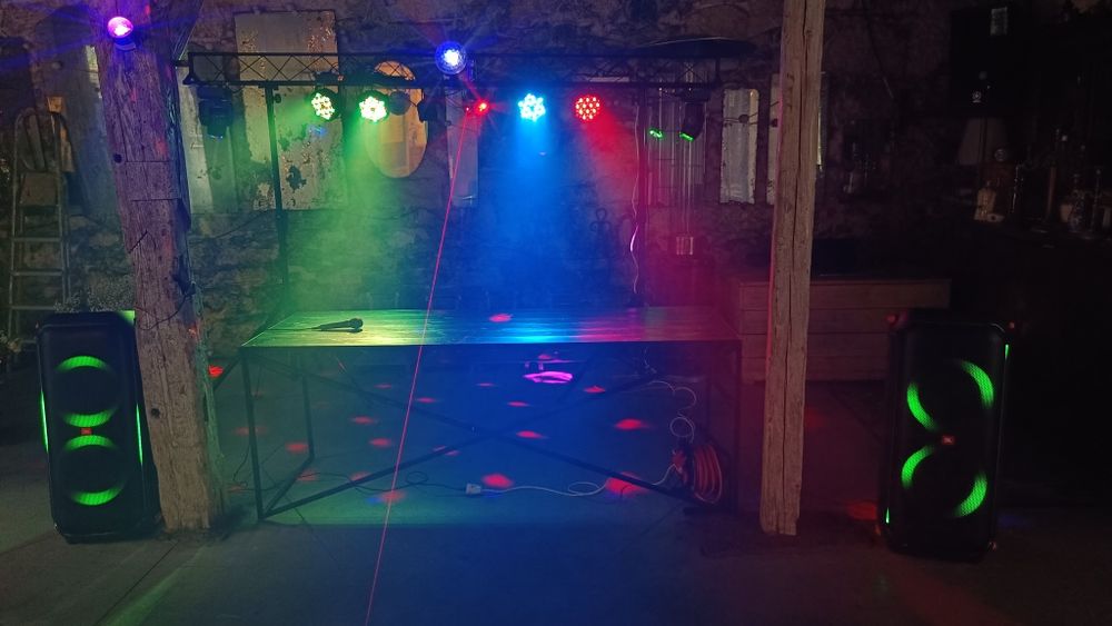 Wynajem nagłośnienie JBL + oświetlenie disco