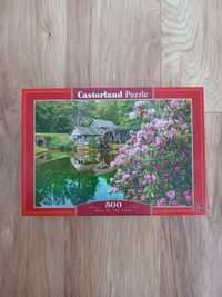 Puzzle 500 elementów castorland mill by the pond młyn nad stawem