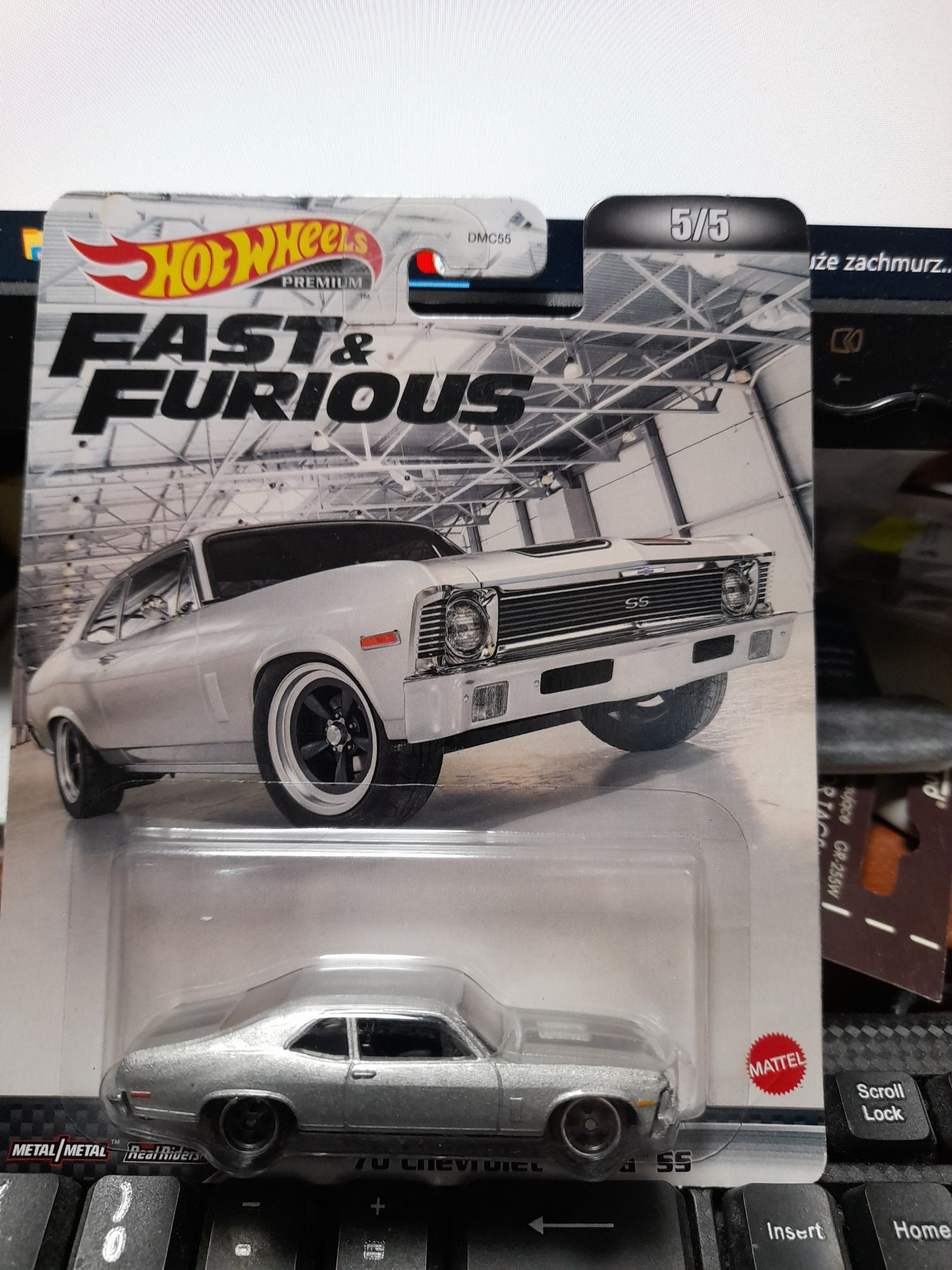 UWAGA OPIS Hot Wheels Fast & Furious 5/5 HCP14 CHEVROLET NOV