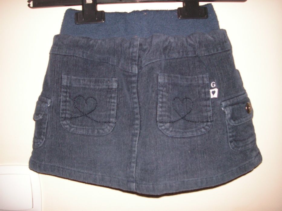 Saia Bombazine GRD e Camisola Malha Zara T-3 e 3/4 Anos