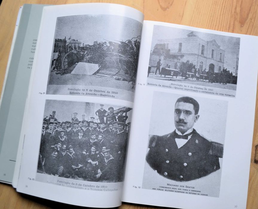 Instauração da República. Comemoração dos 75 Anos. Imagens da Época