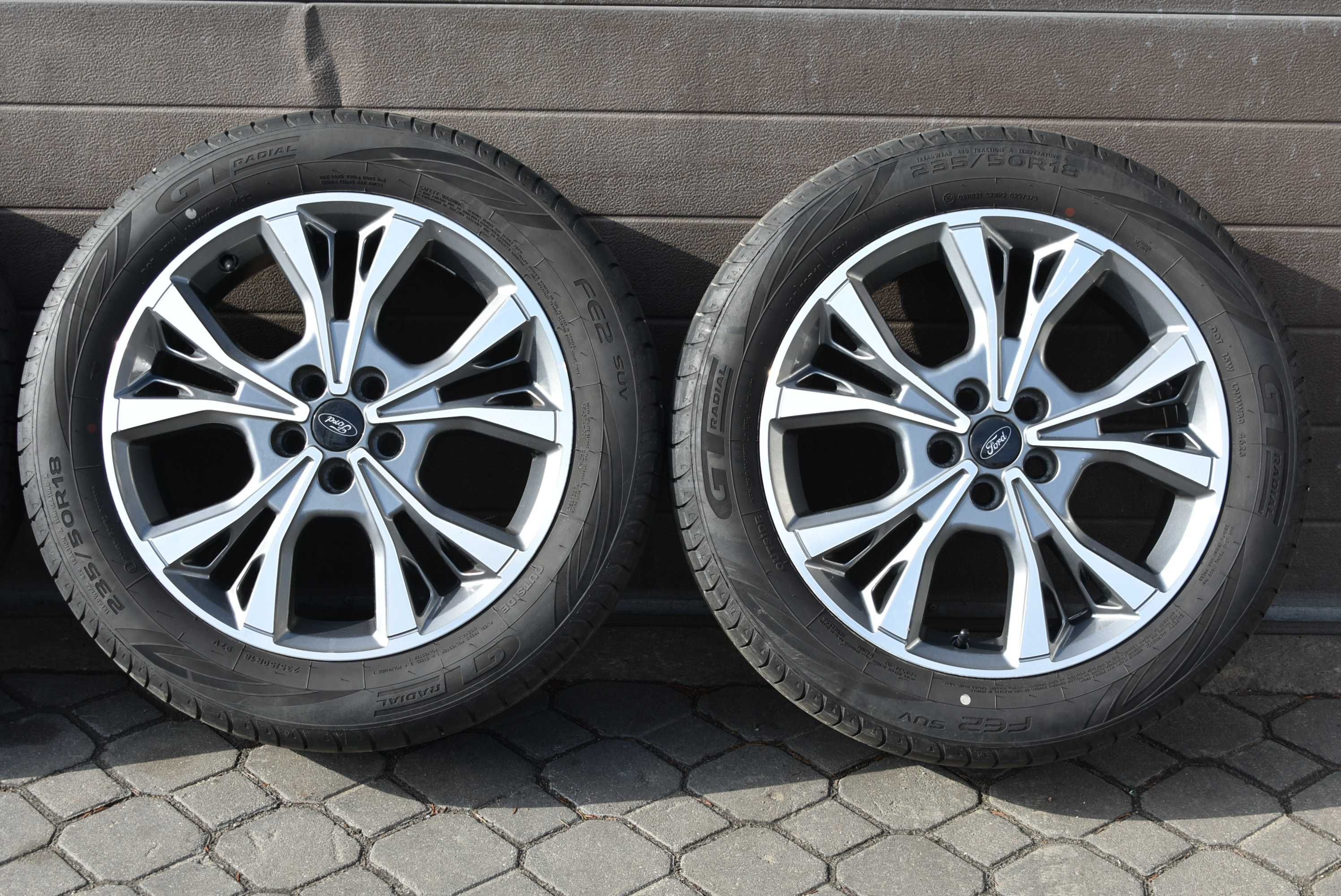 Ford S-max koła felgi aluminiowe opony HM2J-A1B 7.5Jx18H2 LATO