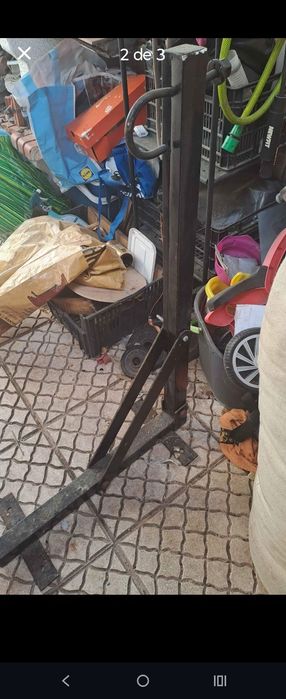 Saco boxe e suporte parede