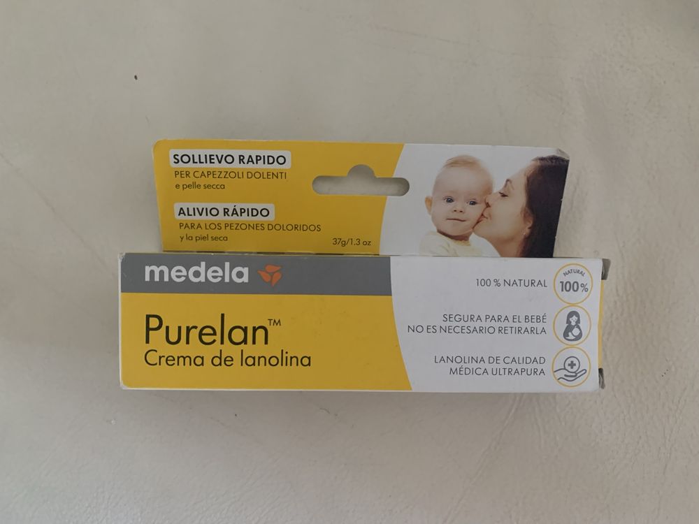Pomada da Mustela e Creme de Mamilos