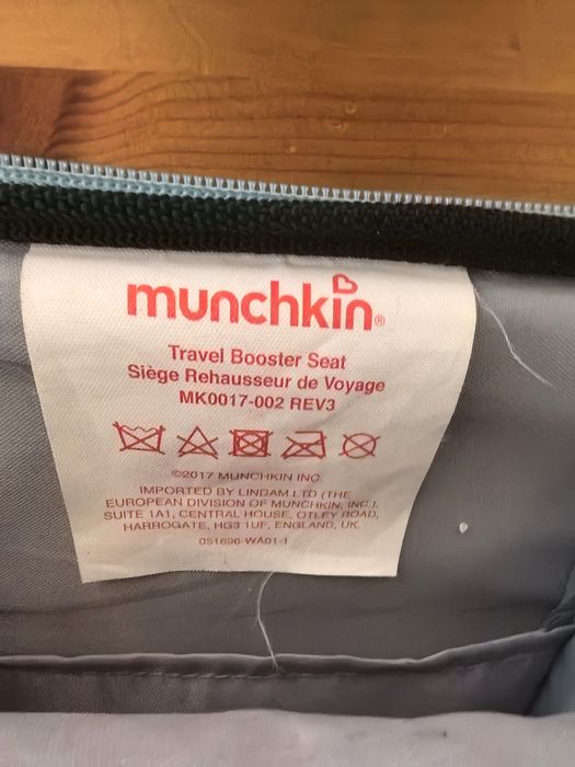 turystyczne krzesełko Munchkin nakładka podwyższenie