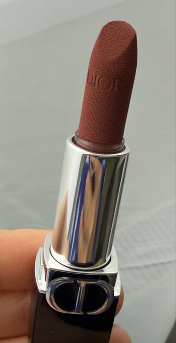 Міні-помада вельветова Dior 100 nude look нова оригінал!