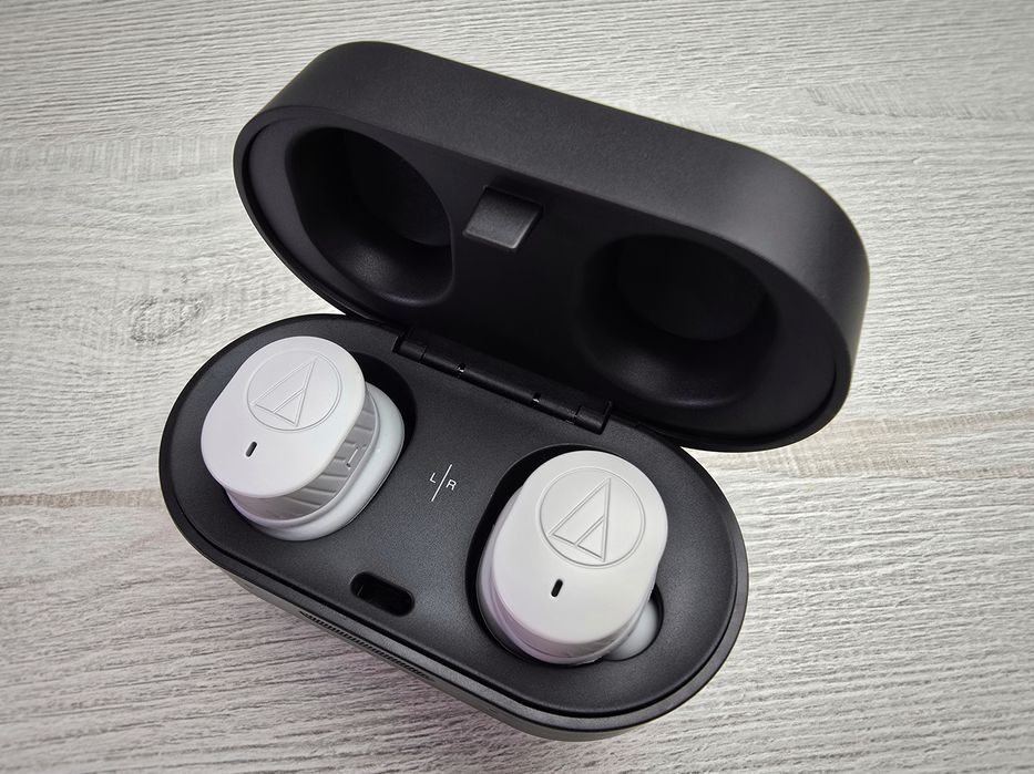 Бездротові вологостійкі навушники Audio-Technica (ATH-SPORT7TW) Gray