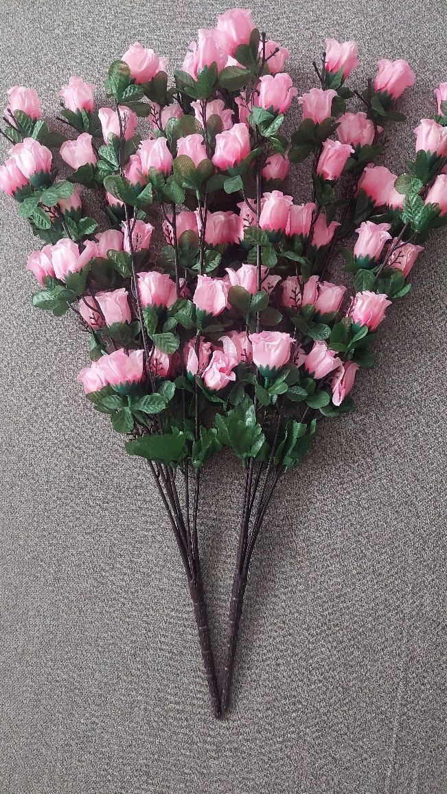 2 bukiety róż wys 60cm nowe