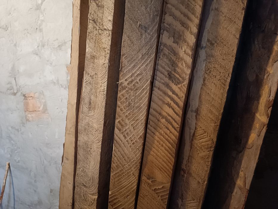 Grube deski 7-8 cm grubości tarcica 30 letnia ok 1m³