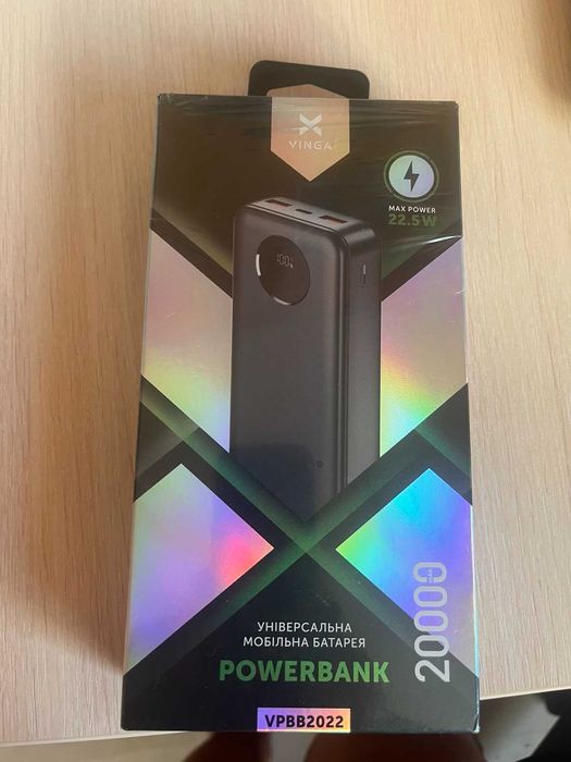 Новий PowerBank з гарантією VINGA 2000