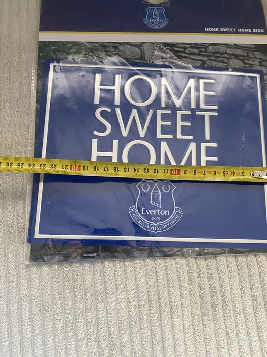 Metalowa tabliczka Everton