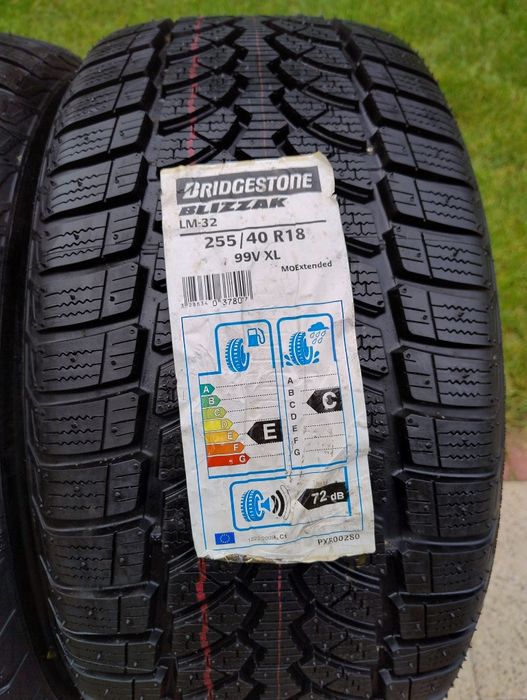 Bridgestone Blizzak 255/40R18 99VXL Nowe Run flat homologacja Mercedes