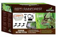 system zraszający repti rainforest + lampa grzewcza