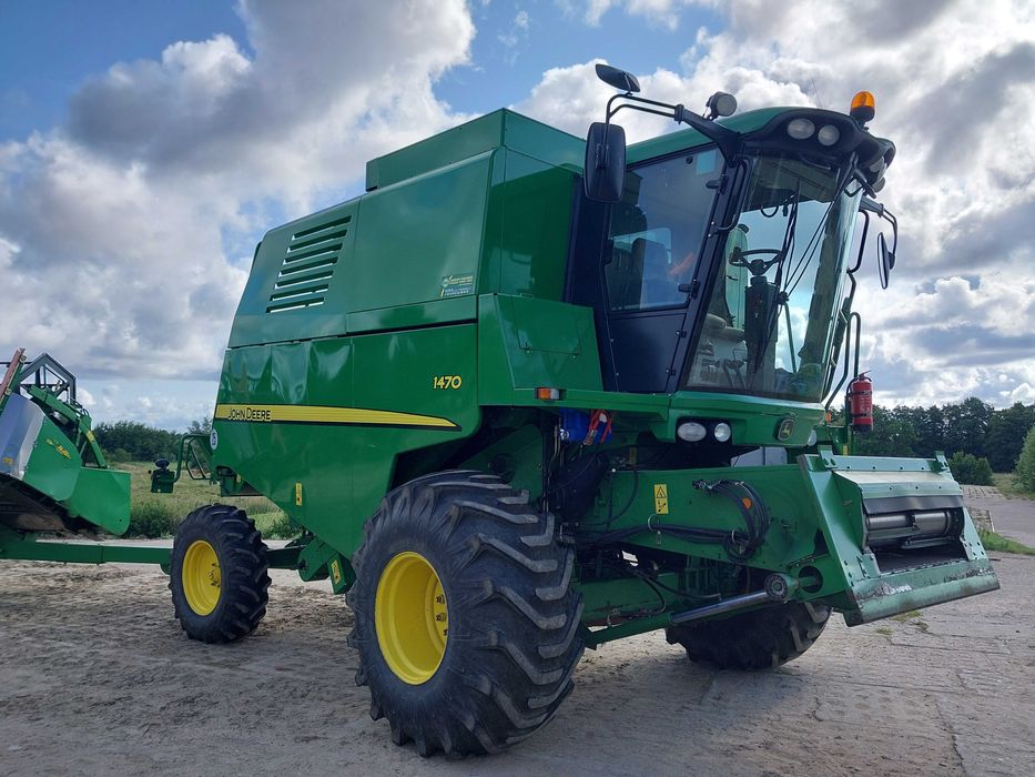 John deere 1470 heder, stół do rzepaku