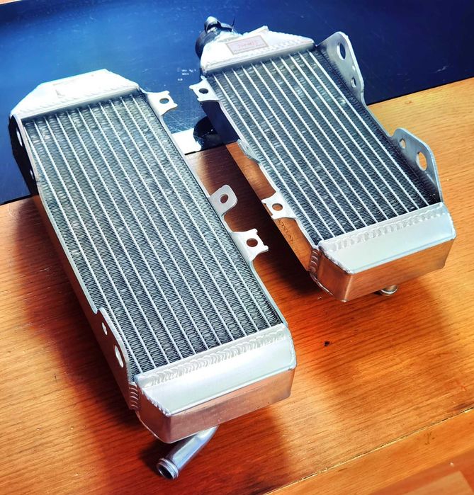 Radiadores KXF250 e KX250F de 2017 e 2018 Alumínio de Alta Performance
