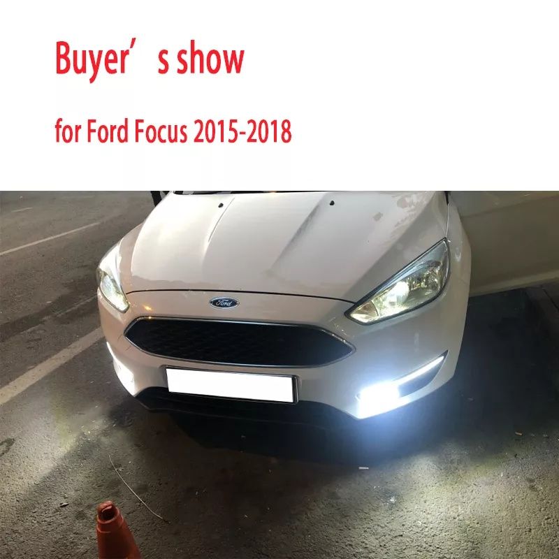 Ford Focus 2015 2016 2017 2018 туманки противотуманки птф форд фокус 3