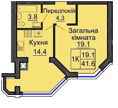 Власник. Продам однокімнатну квартиру. ЖК Софія Резиденс.