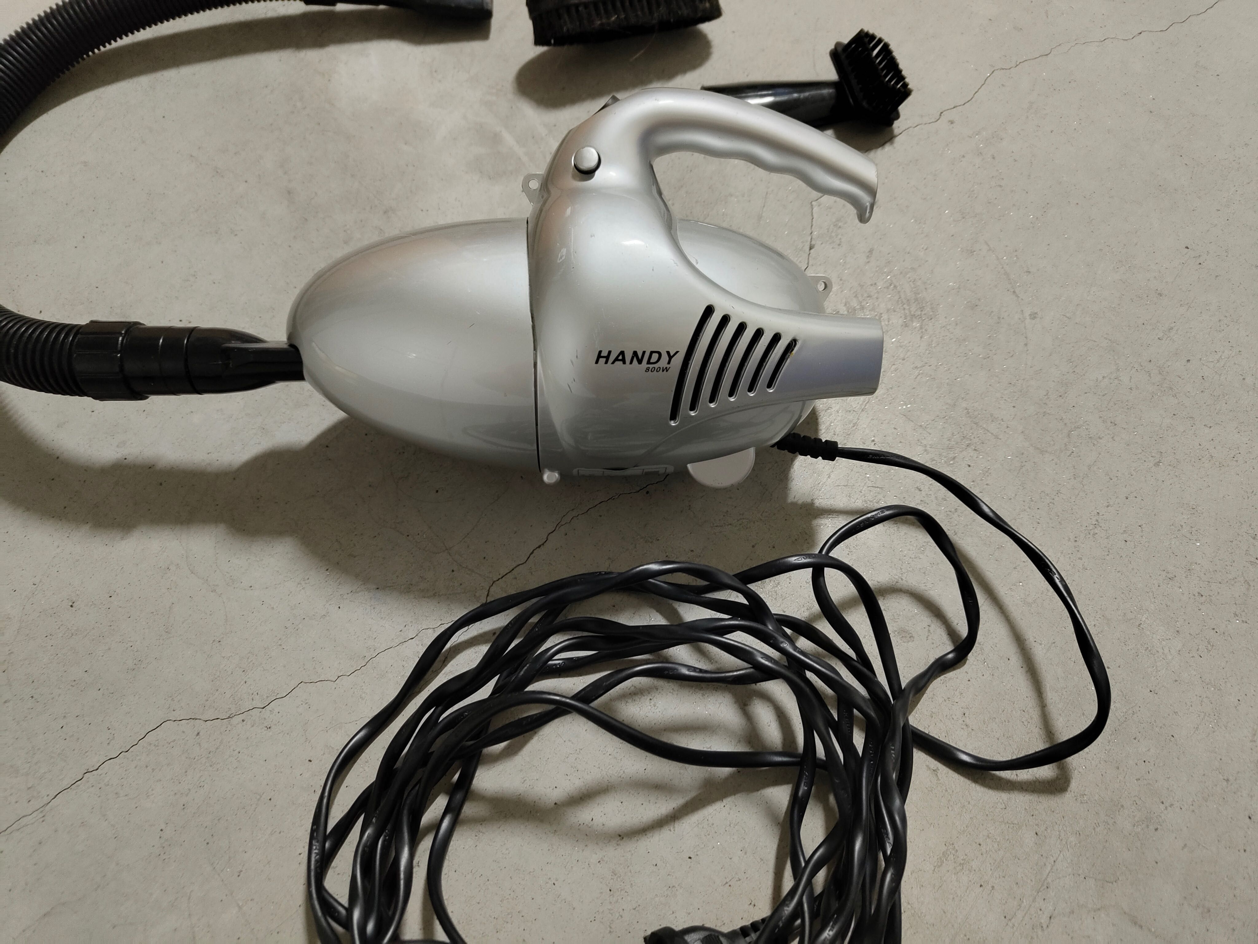Aspirador de Mão com Fio – Potente, Baixo Consumo + Acessórios