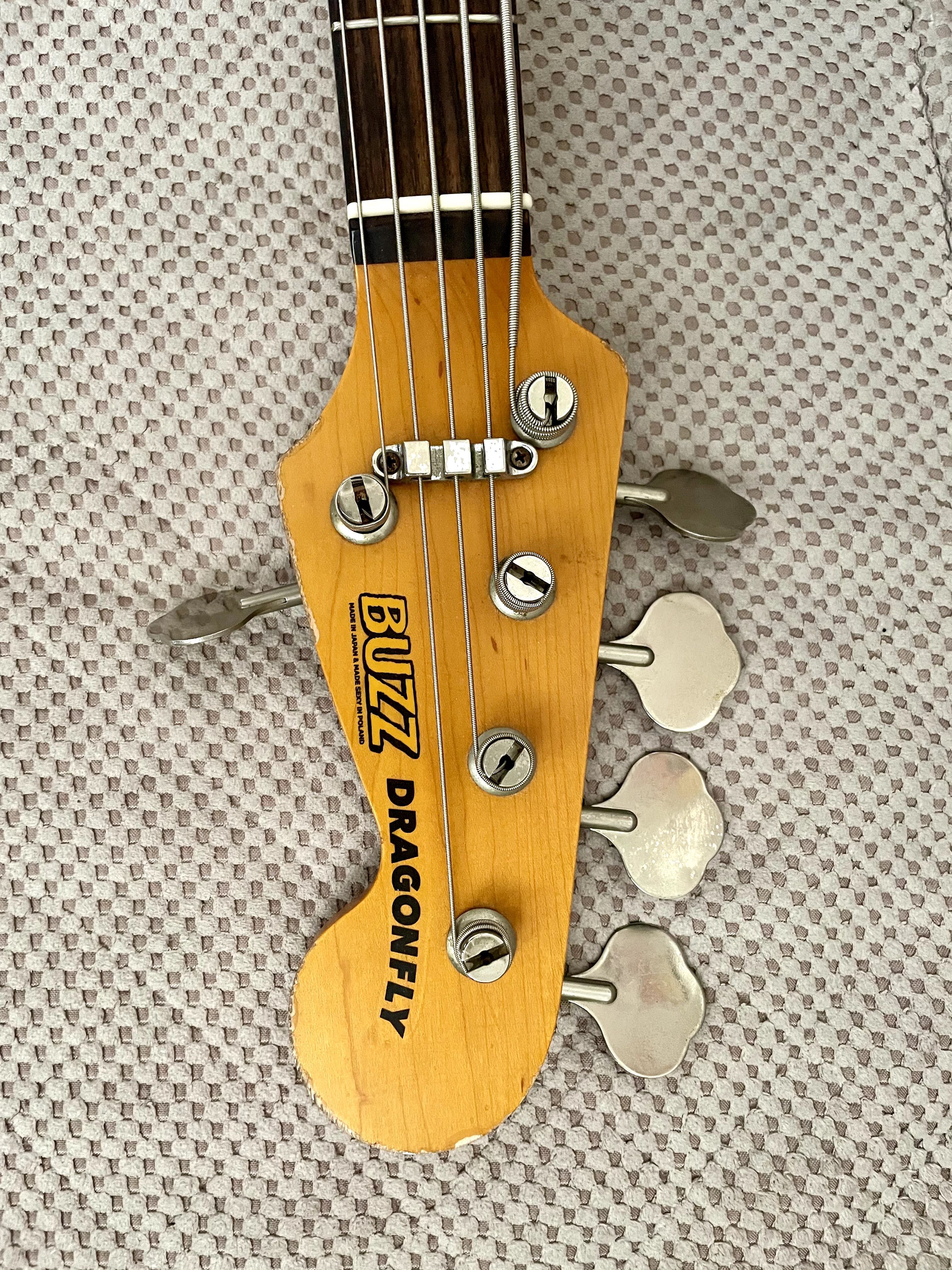 BUZZ DRAGONFLY Jazz Bass 5 strun strings jak Fender