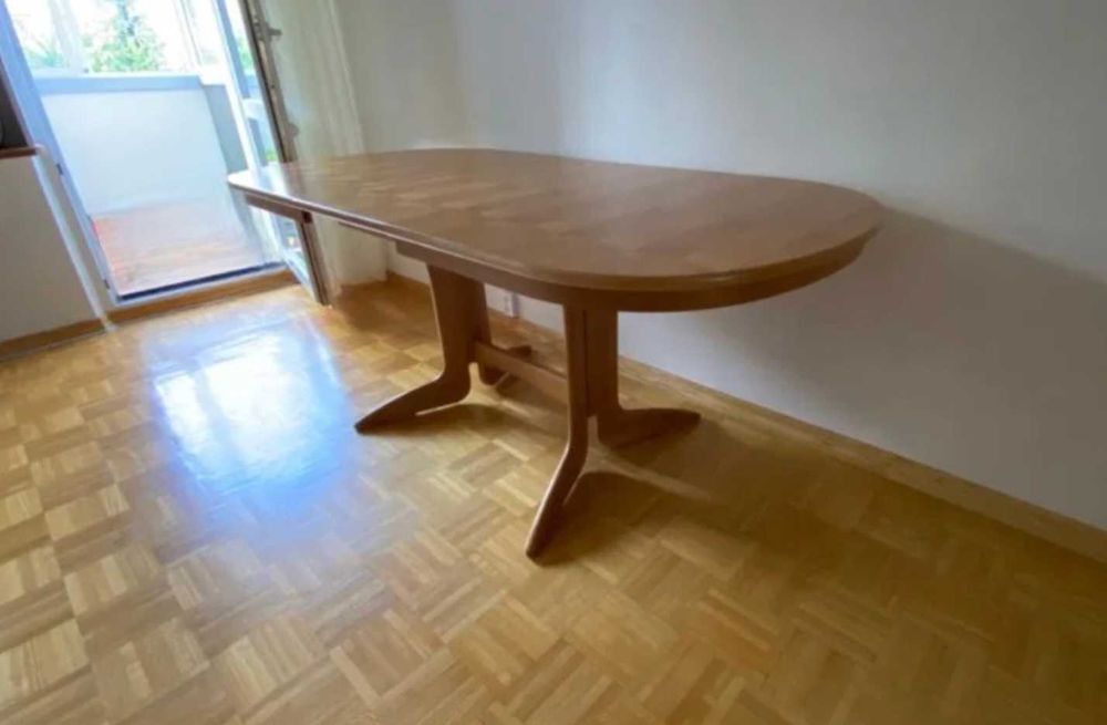 Rozkładany Stół Dębowy_Solidny i Elegancki!