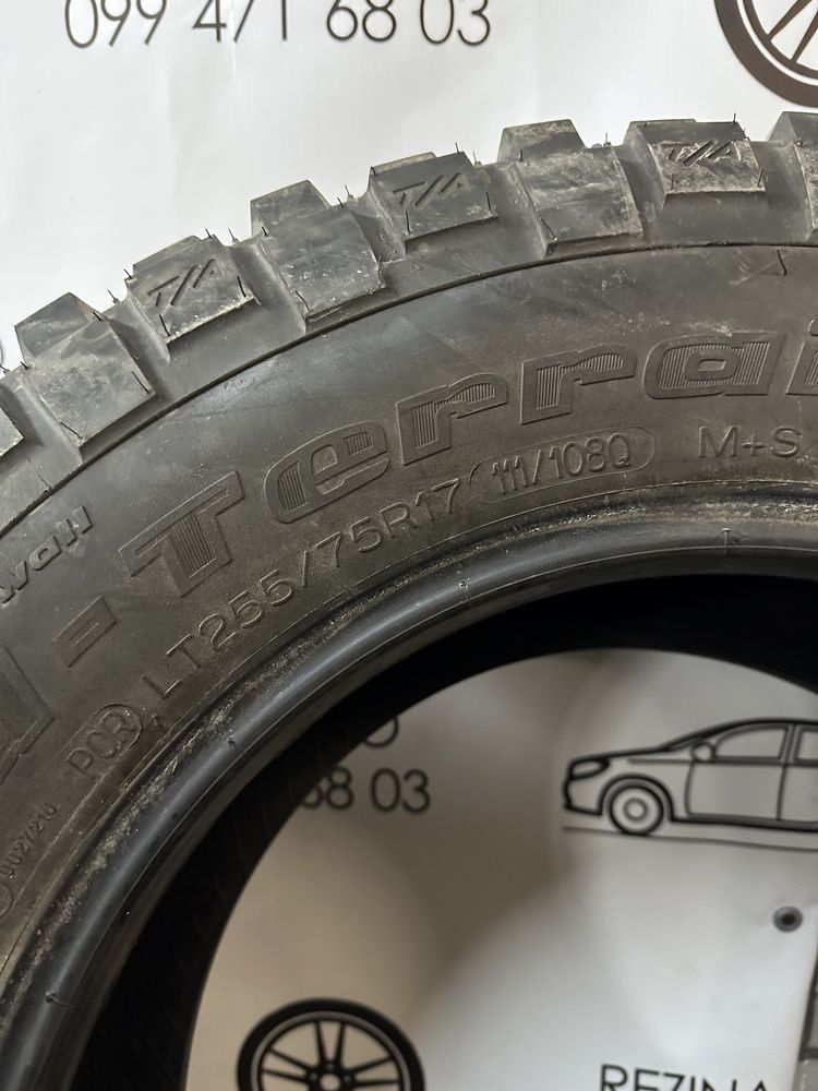 Шини для бездоріжжя 255/75 R17 BFGoodrich