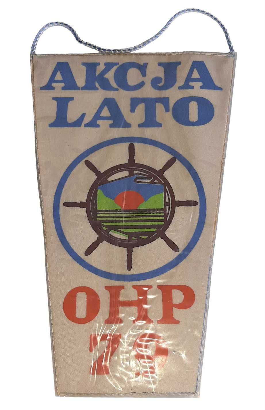 Proporczyk OHP Akcja Lato Szczecin Herb