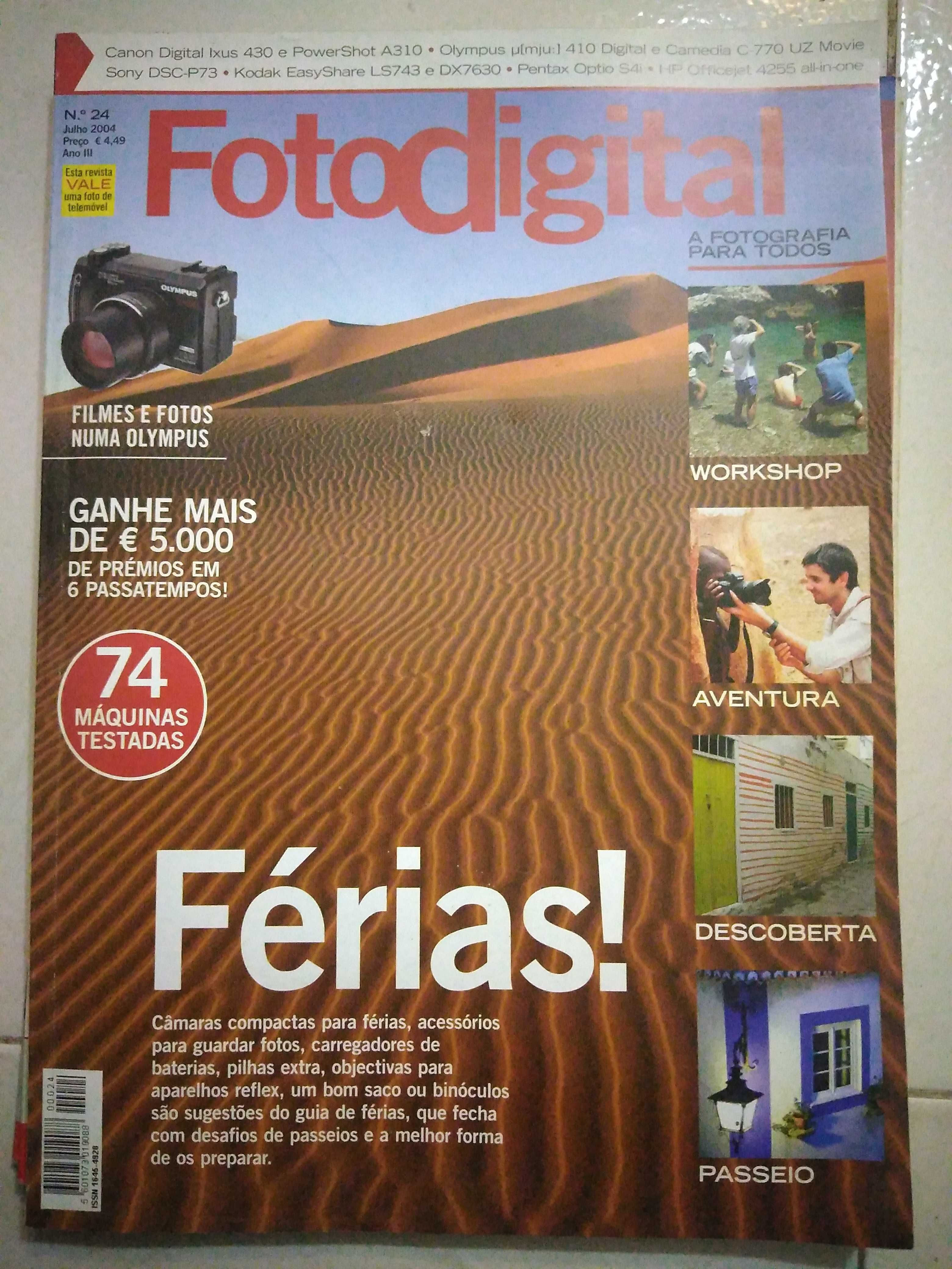 Lote de revistas de fotografia