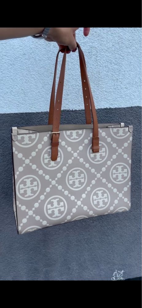 Сумка шопер Tory Burch monogram Оригинал