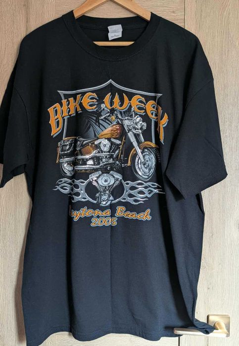 Koszulka Vintage Bike Week Daytona Beach 2005 USA Motocykl Harley