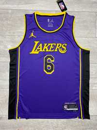 WYPRZEDAŻ Koszulka Lakers Nike LeBron James Swingman Jersey NBA M