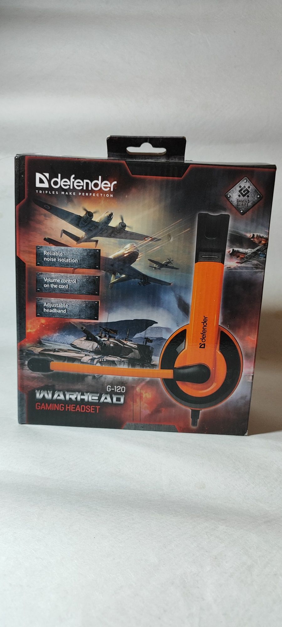 Ігрові навушники Defender Warhead G-120, з мікрофоном