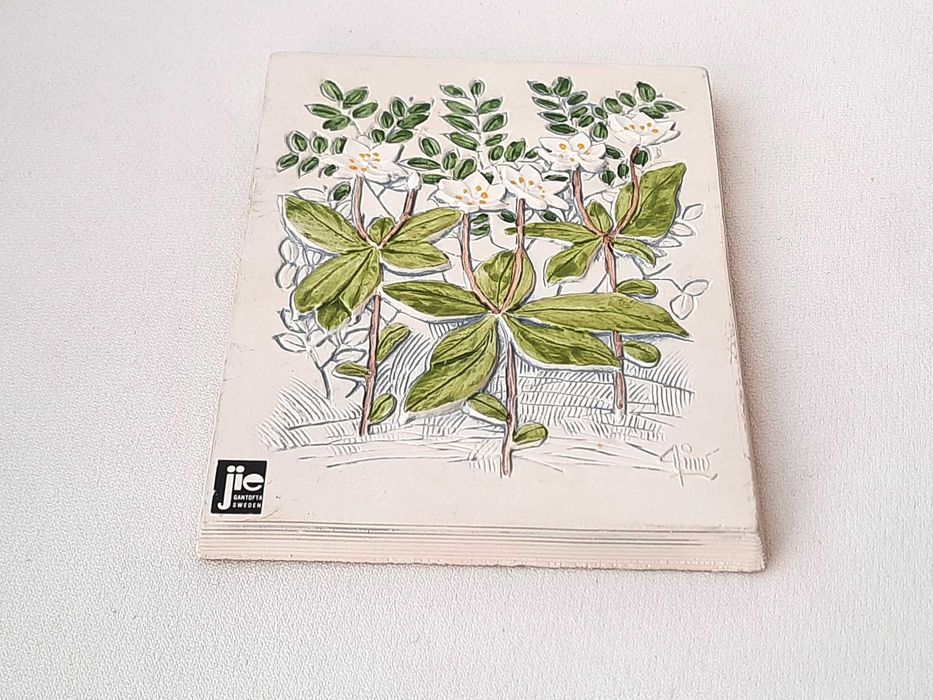 JIE GANTOFTA Kafelek ceramiczny , kafel , obrazek , plakieta - Szwecja