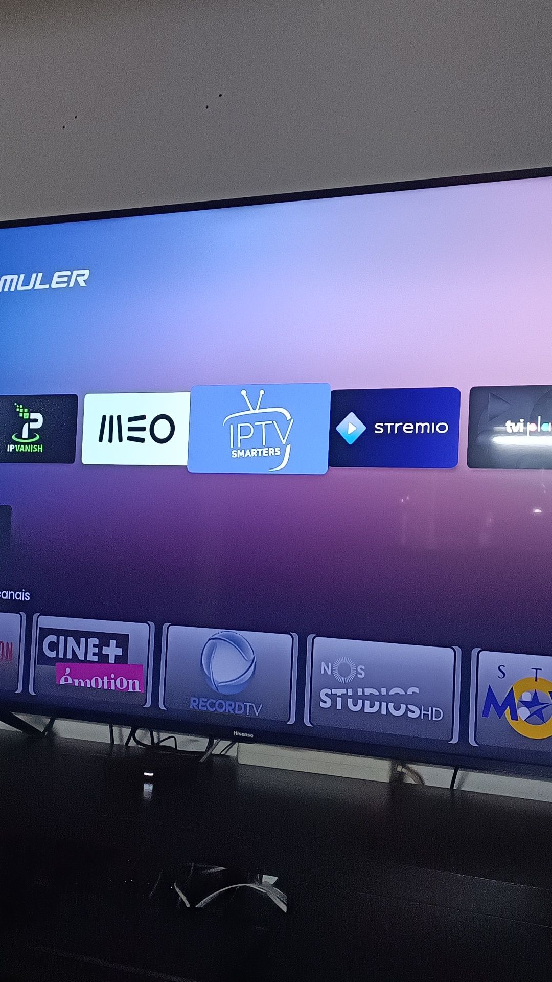 Televisão Hisense H65B7100 65 polegadas 4k