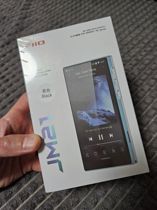 Fiio JM21 плеєр HiRes аудіо, чорного кольору новий запакований