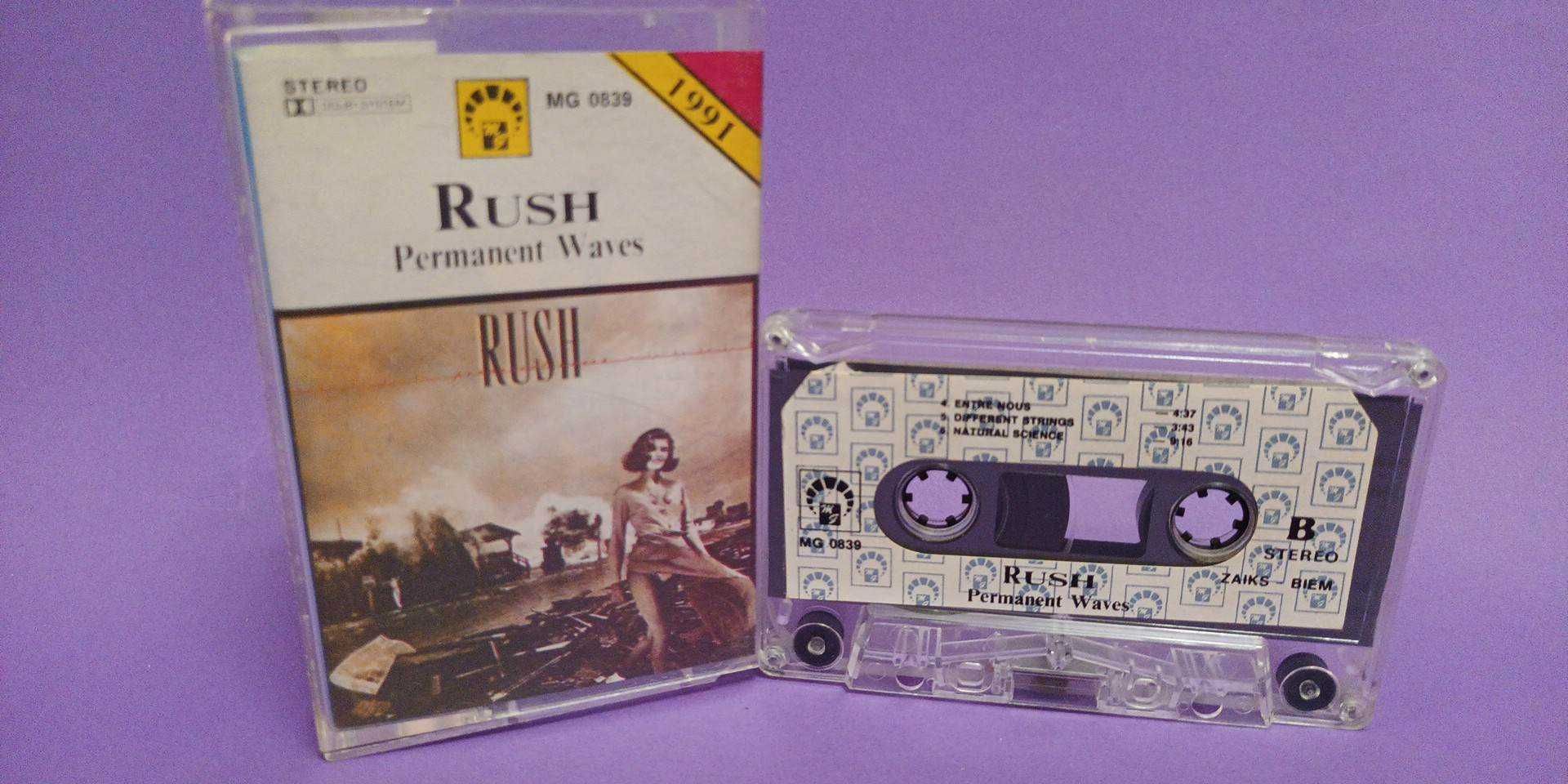 Rush – Permanent Waves , 1991 , KASETA MAGNETOFONOWA