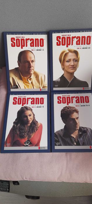 Rodzina Soprano filmy na dvd sezon 2, 3 , 4, 5, 6A