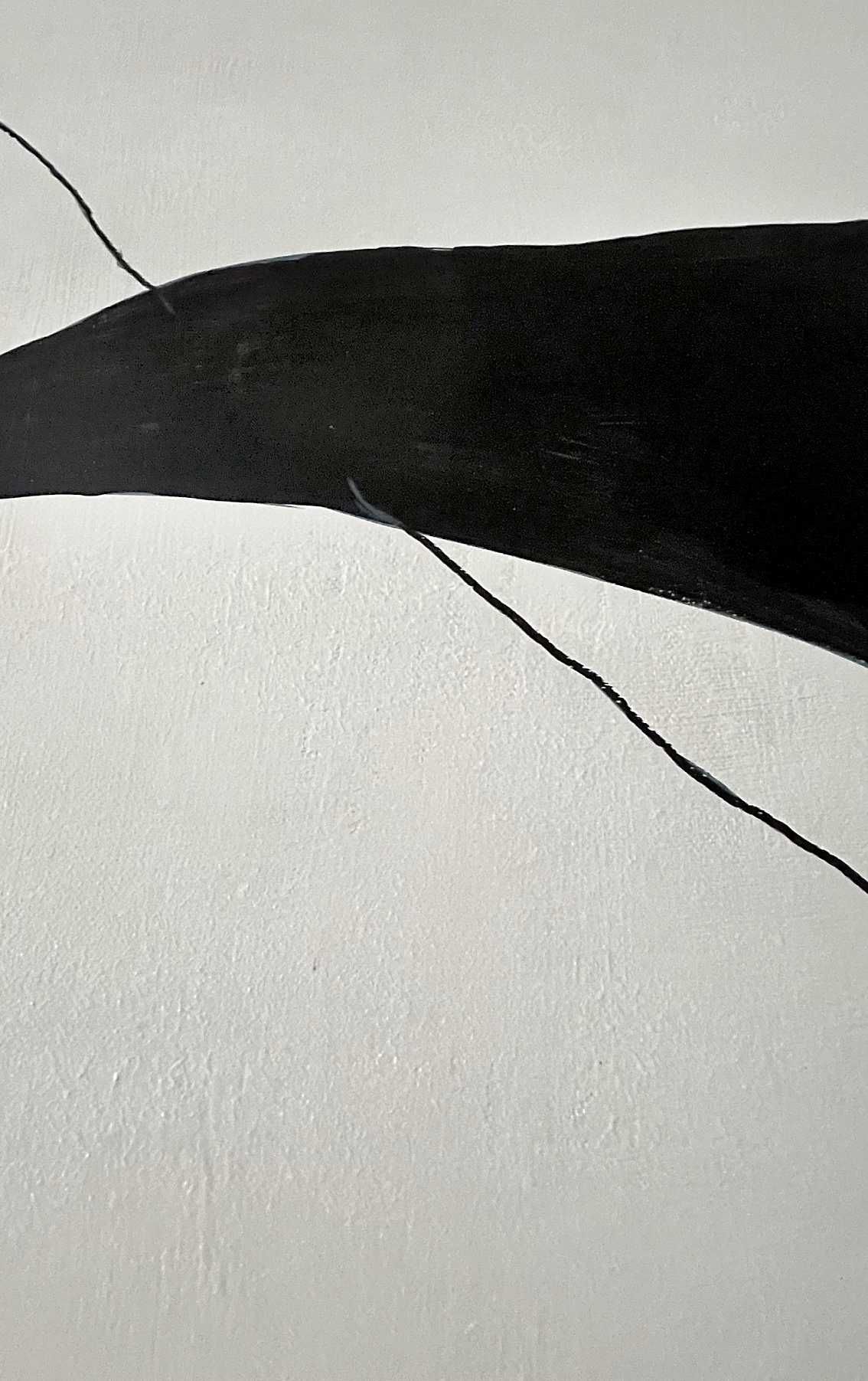 Obraz abstrakcja "LINE" 100 x 140, akryl na płótnie   Bauhaus  Japandi