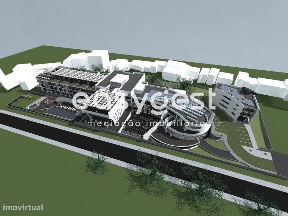 Terreno com projeto de hotel ou habitação com assistência São Brás