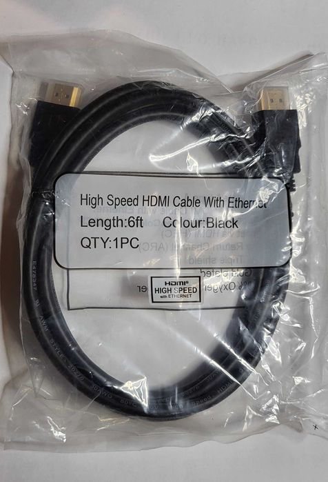Кабель HDMI - HDMI 1.8 метра