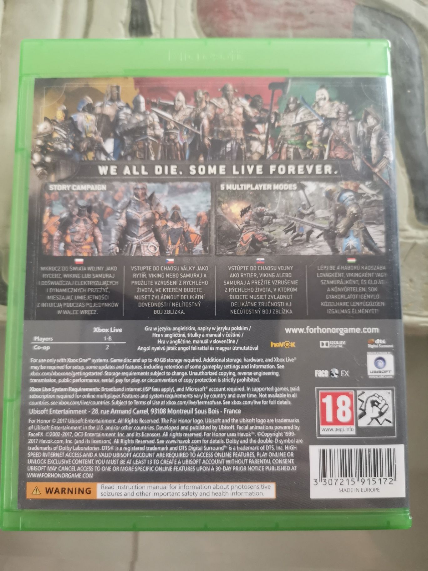 For Honor. Xbox One