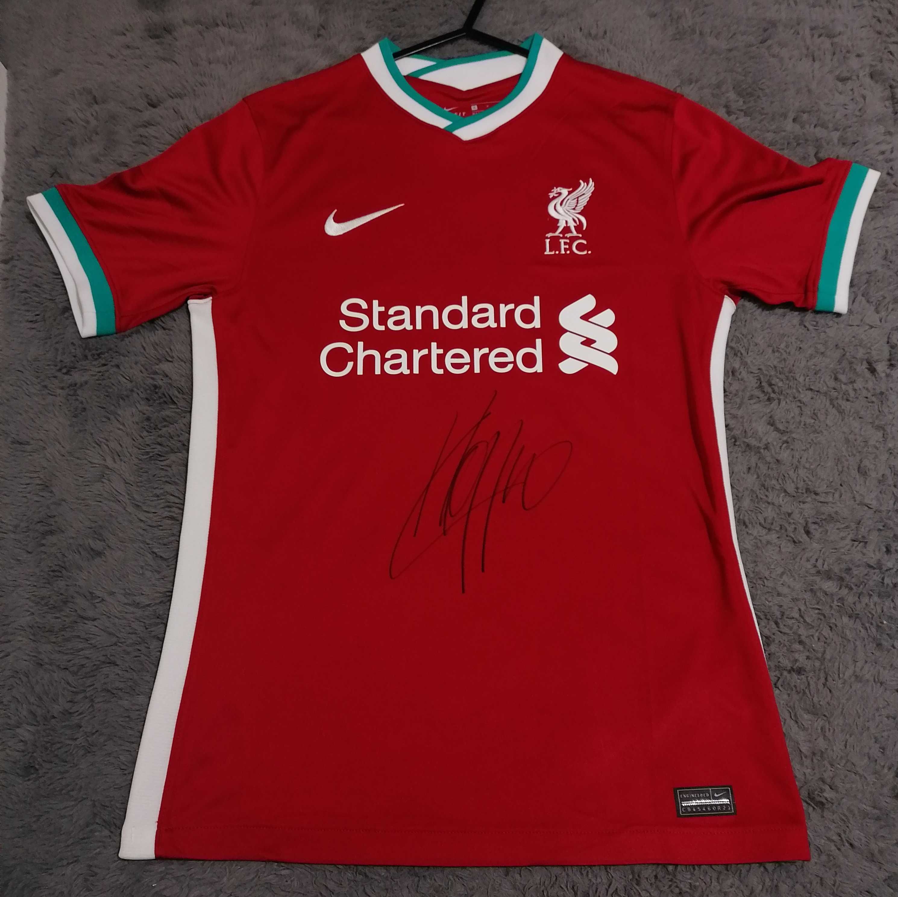 Lfc Liverpool Jurgen klopp koszulka z autografem