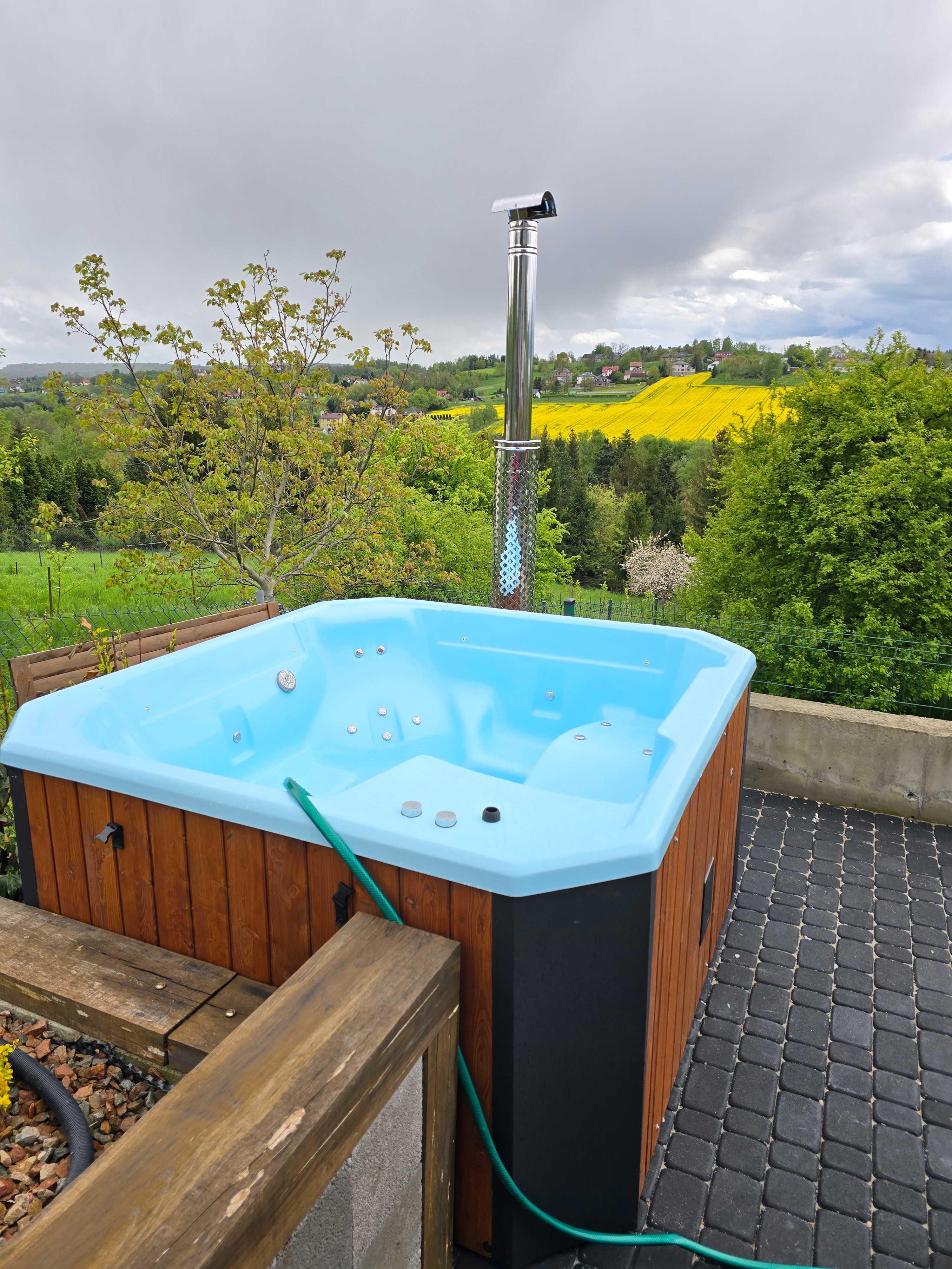Jacuzzi ogrodowe balia wanna spa