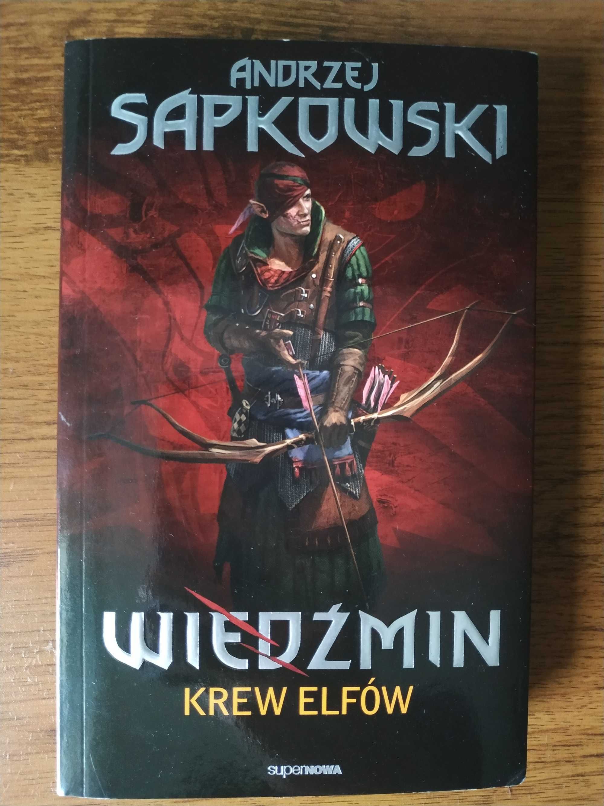 Wiedźmin Krew Elfów Andrzej Sapkowski Książka