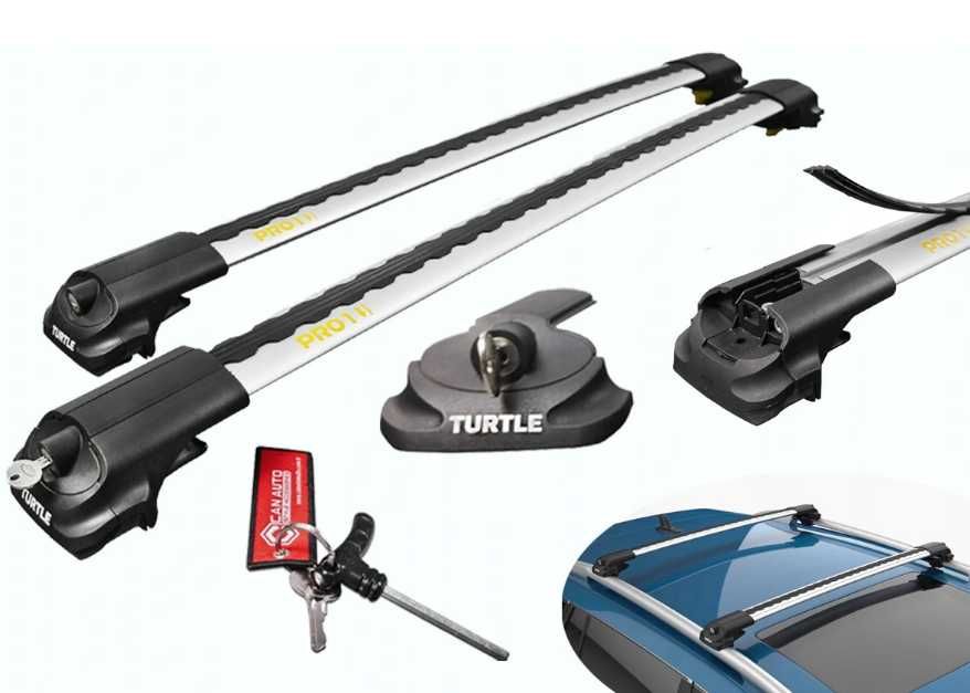 Bagażnik dachowy belki na relingi Citroen Berlingo Peugeot Partner