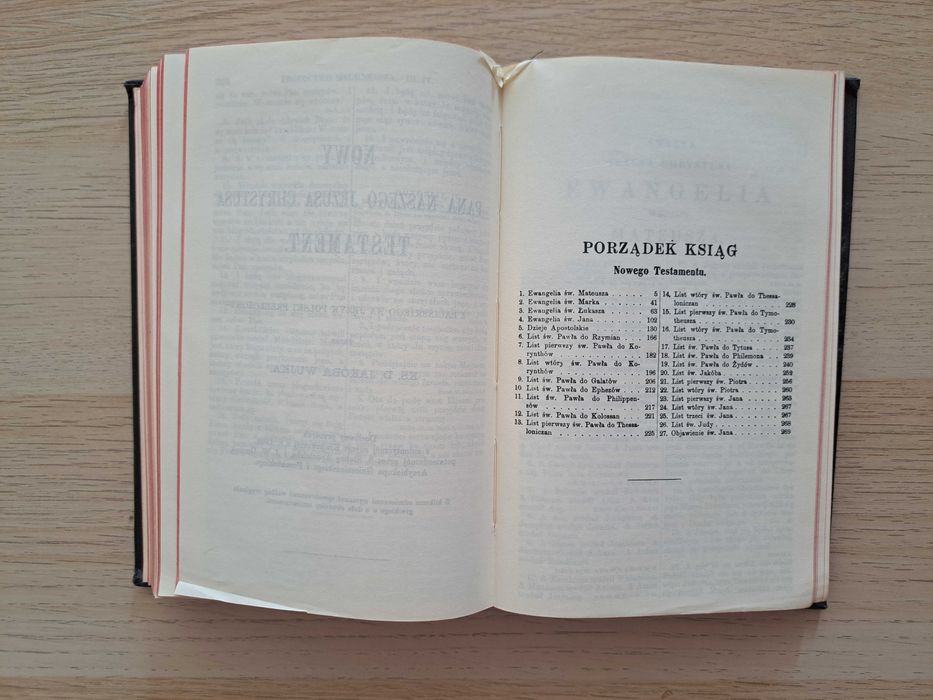 1968 rok. Biblia Święta Jakóba Wujka